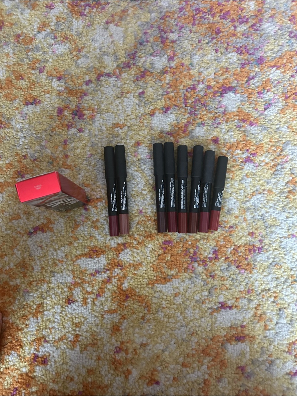 NARS VELVET MATTE LIP PENCIL LOT